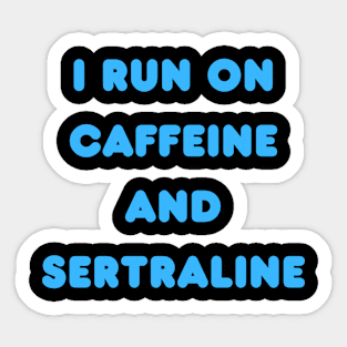 Caffeine and Sertraline Sticker